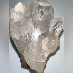 Mexico Clear Quartz Crystal Cluster Phantoms Record keeper with deprth